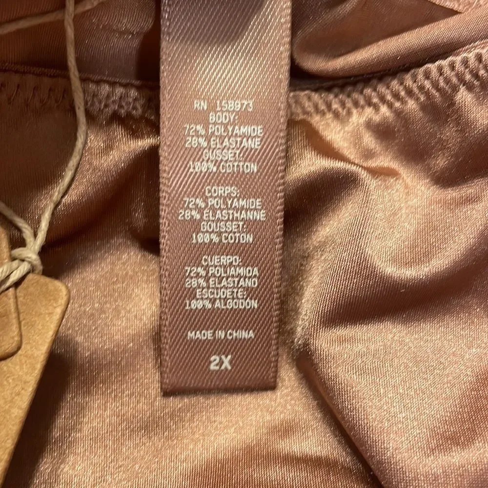 NWT Skims Nude Bikini top and Desert clay bikini bottoms